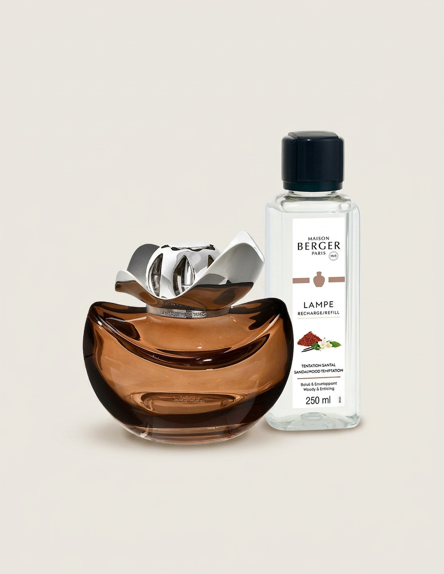 Chocolate Temptation Fragrance Lamp Gift Set