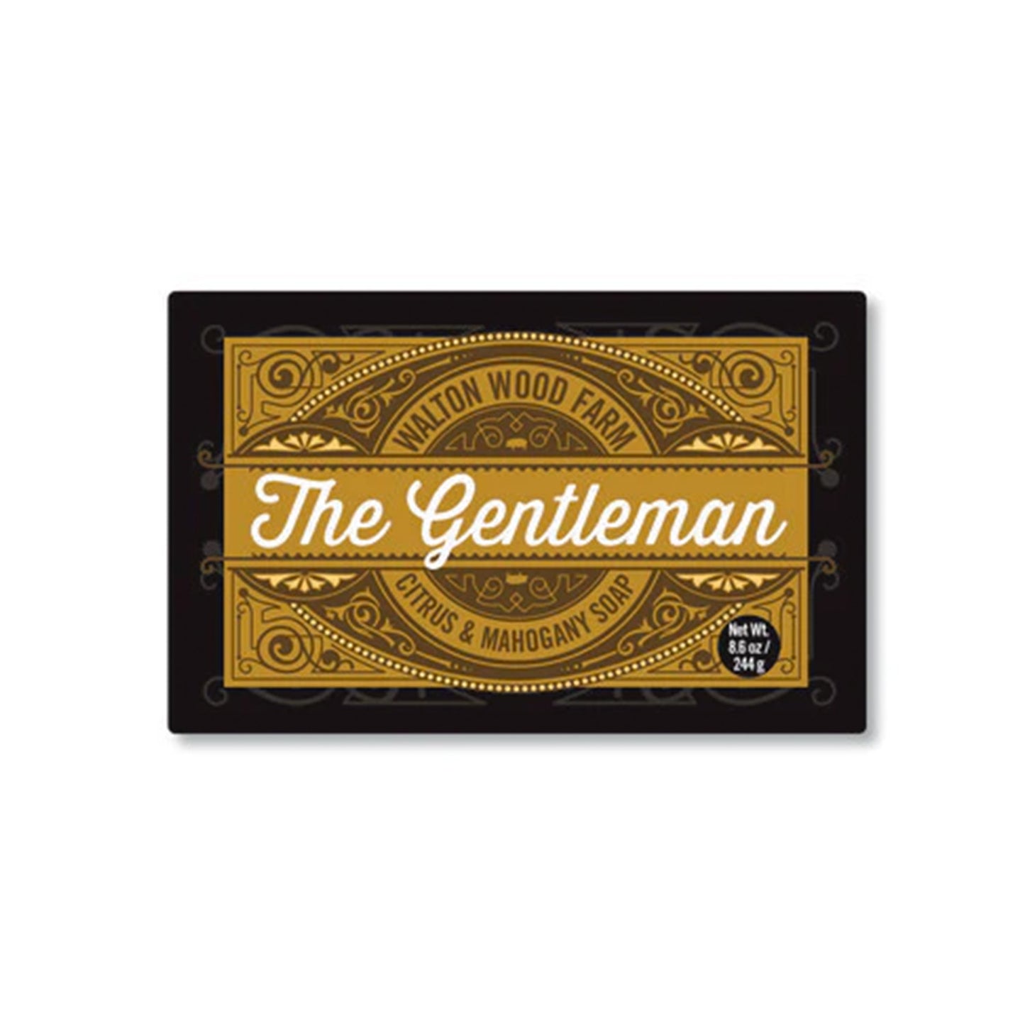 The Gentleman Soap 8.6oz Citrus & Mahogany