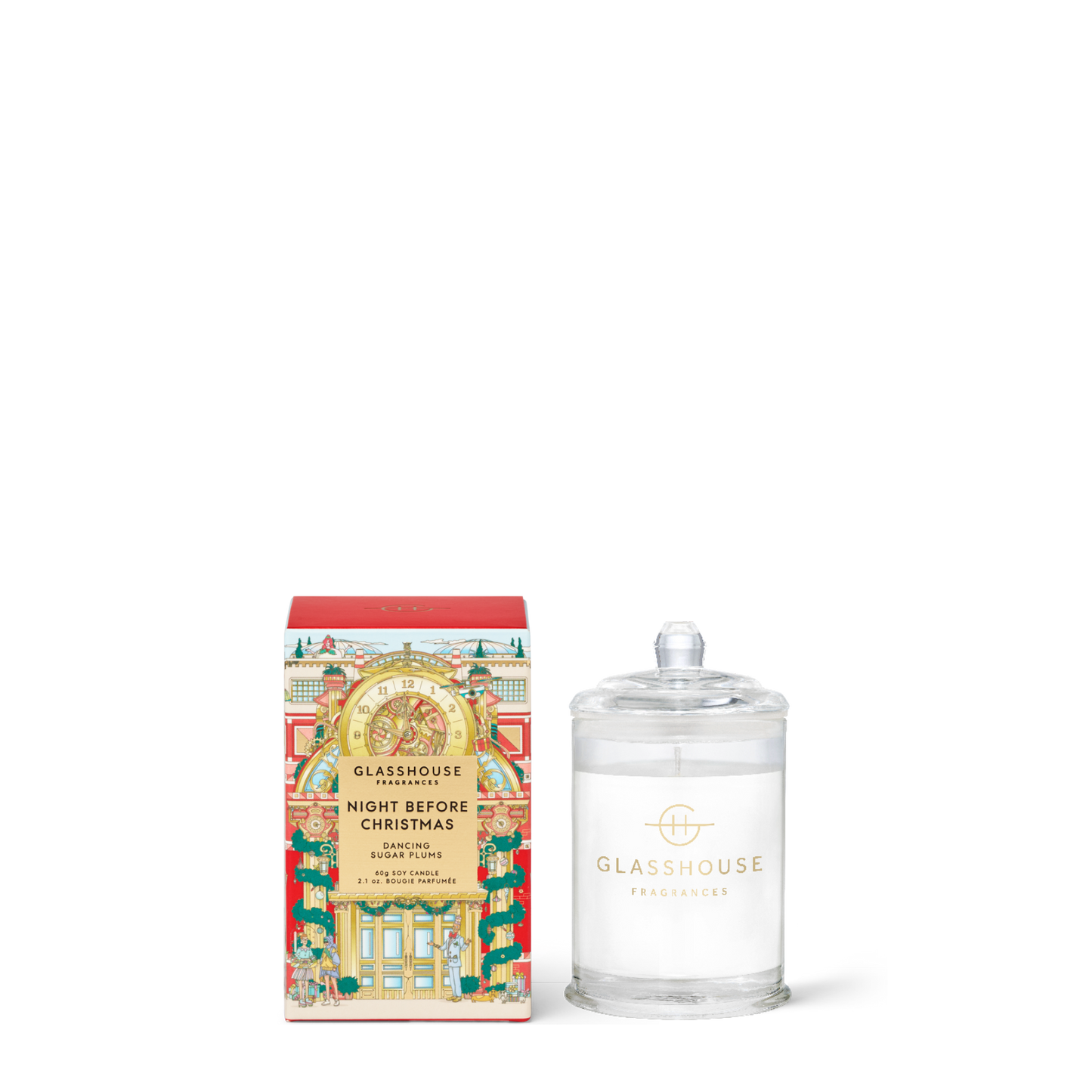 Night Before Christmas Candle