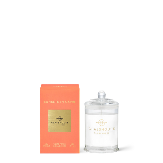 Sunsets In Capri Candle