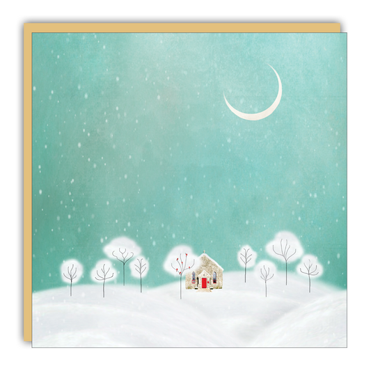 Gift Enclosure: Snowy Night