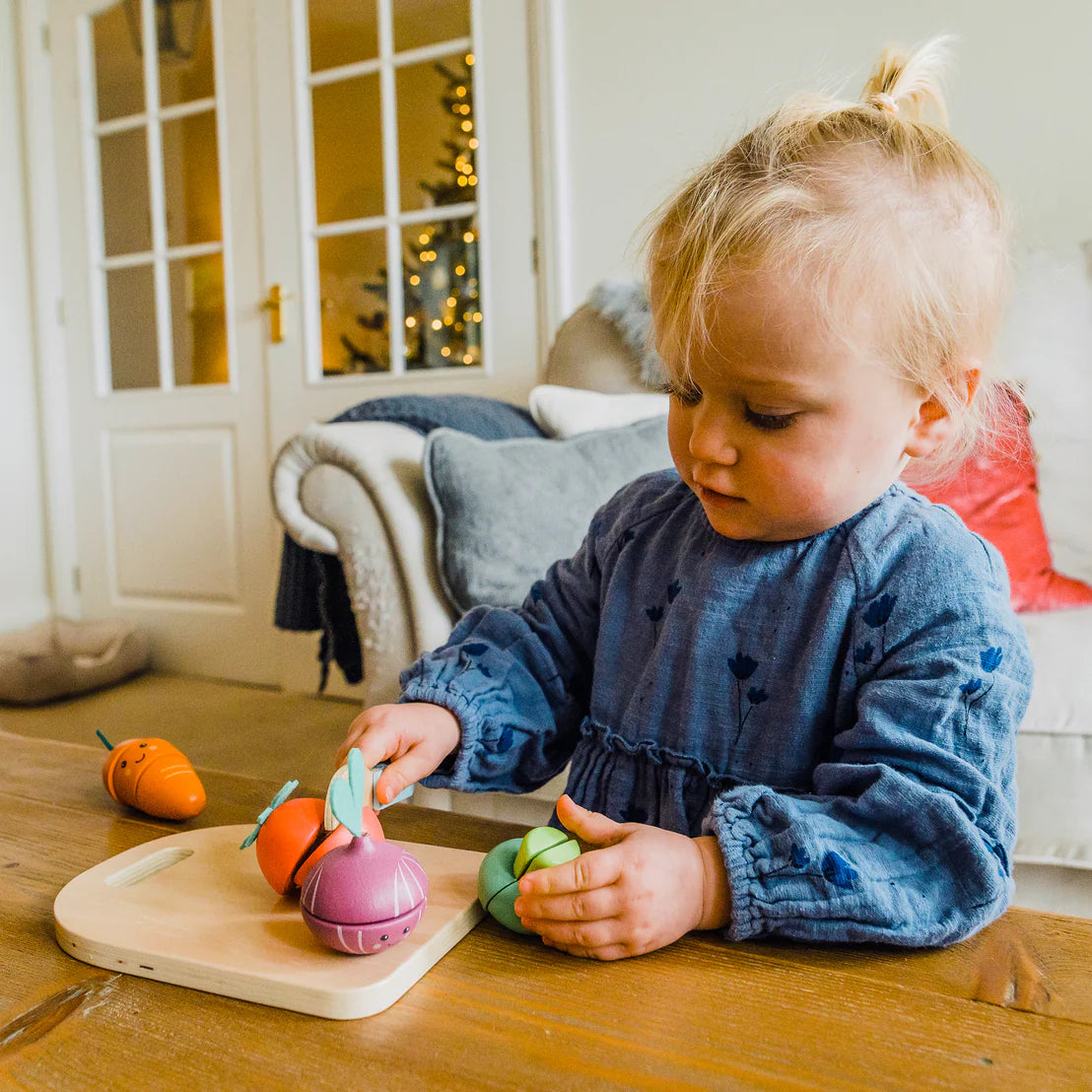 Happy Veggies Chopping Board