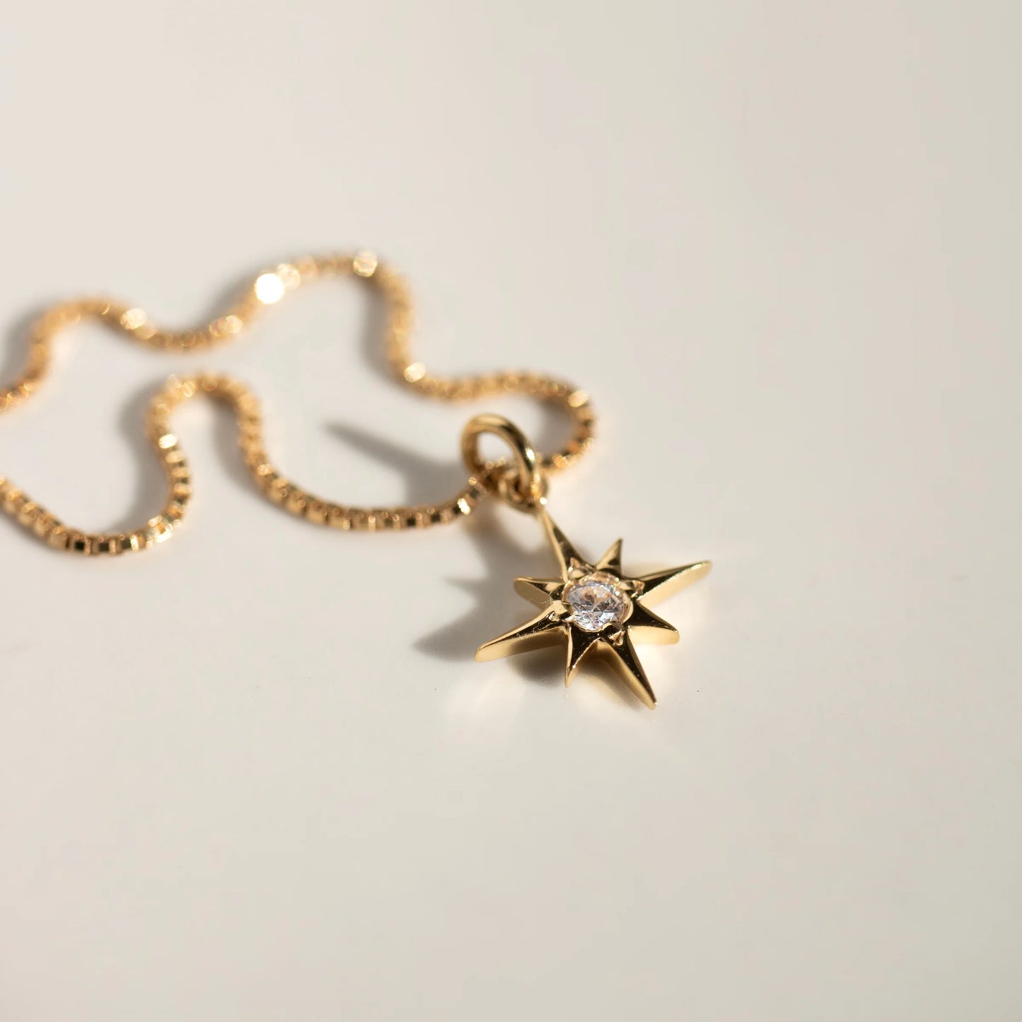 North Star Necklace - Gold