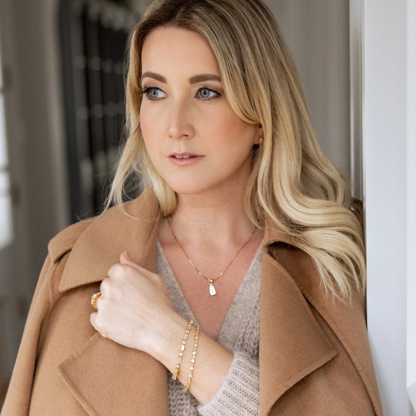 Flora Necklace - Gold