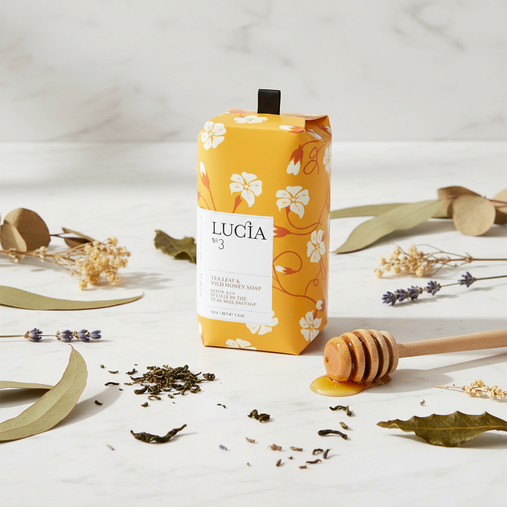 N°3 Tea Leaf & Wild Honey Soap