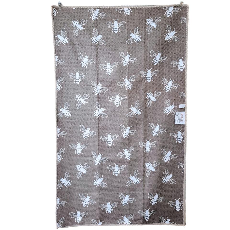 Double Sided Microfiber Tea Towel - Dandelions