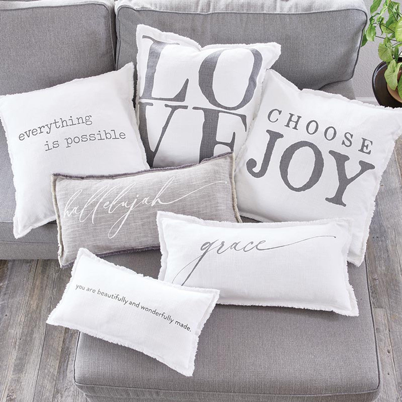 Euro Pillow 26" x 26" Love