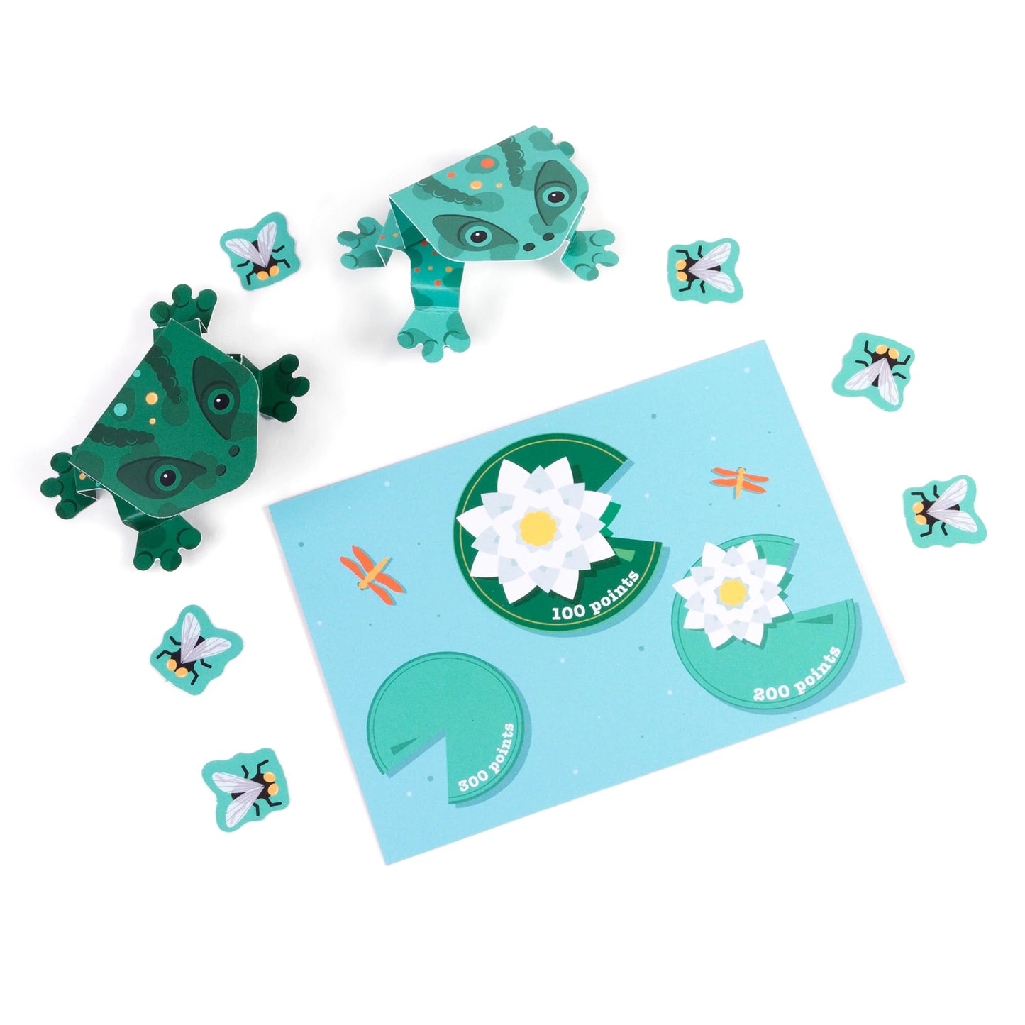 Jumping Frogs Paper Craft Kit