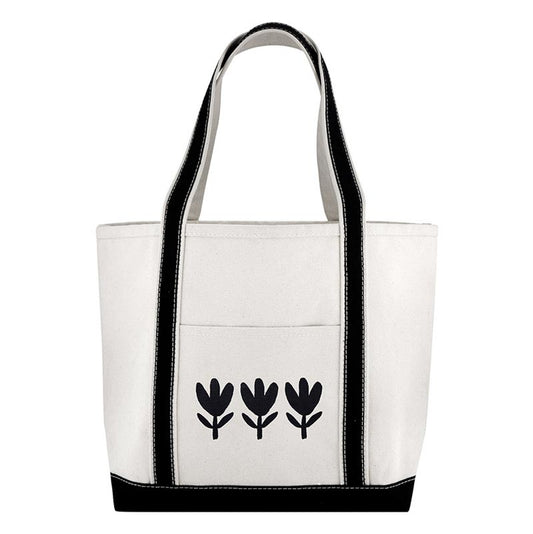 Canvas Tote - Flowers