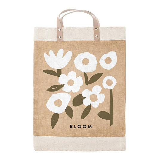 Natural Market Tote - Bloom