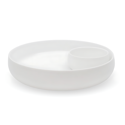 12.5" Round Chip & Dip Platter