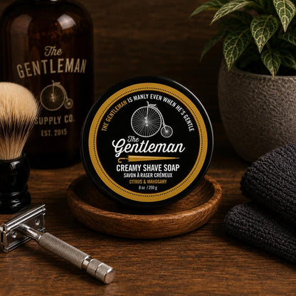 Creamy Shave Soap - The Gentleman