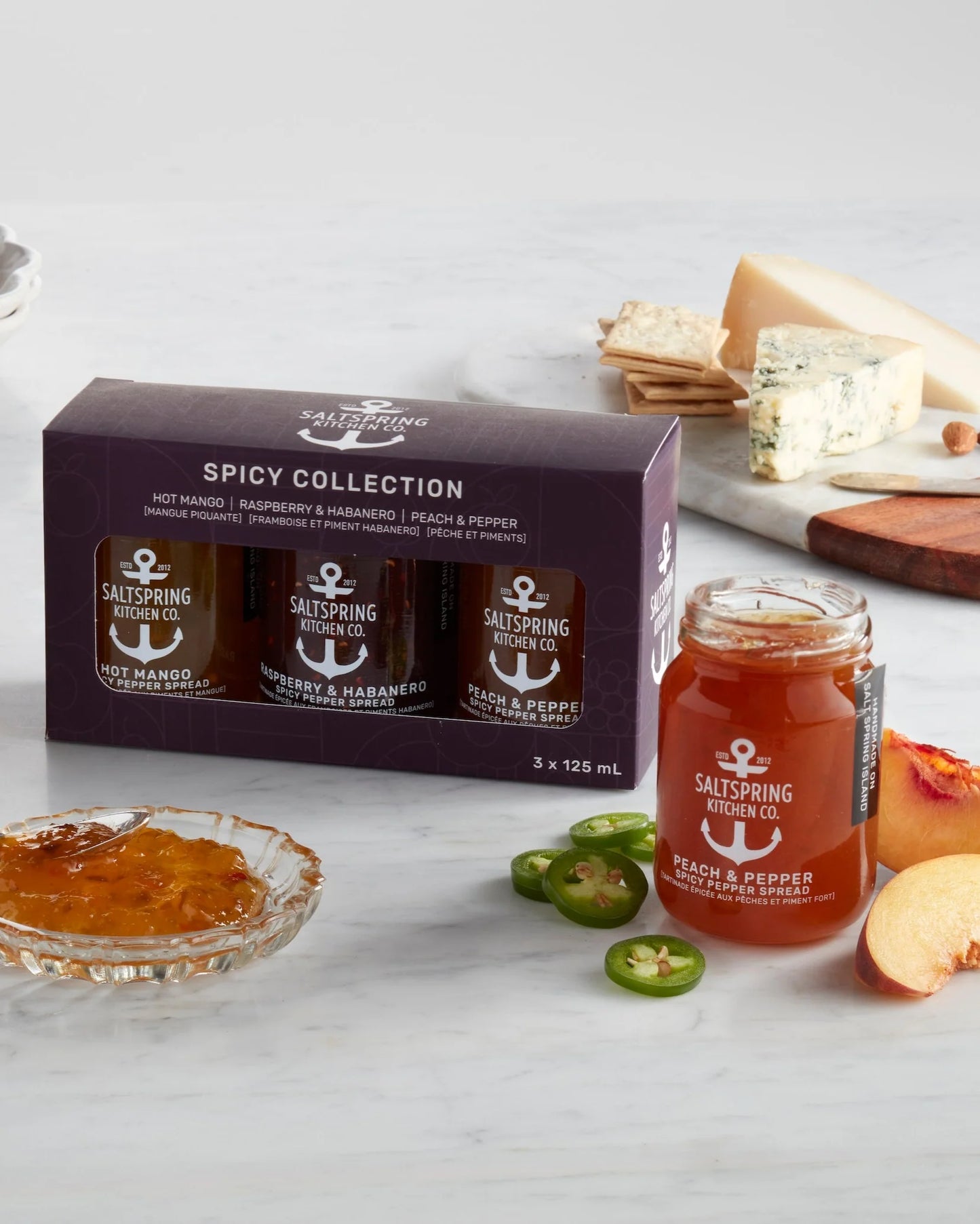 Spicy Pepper Spreads Collection - Gift Box