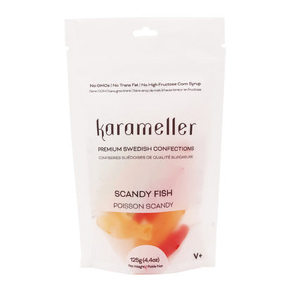 Scandy Fish Swedish Candy - 125g Bag