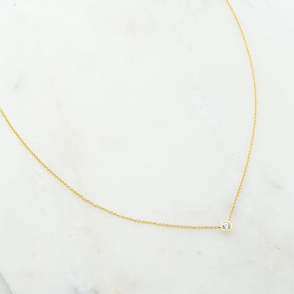 Solitaire Necklace