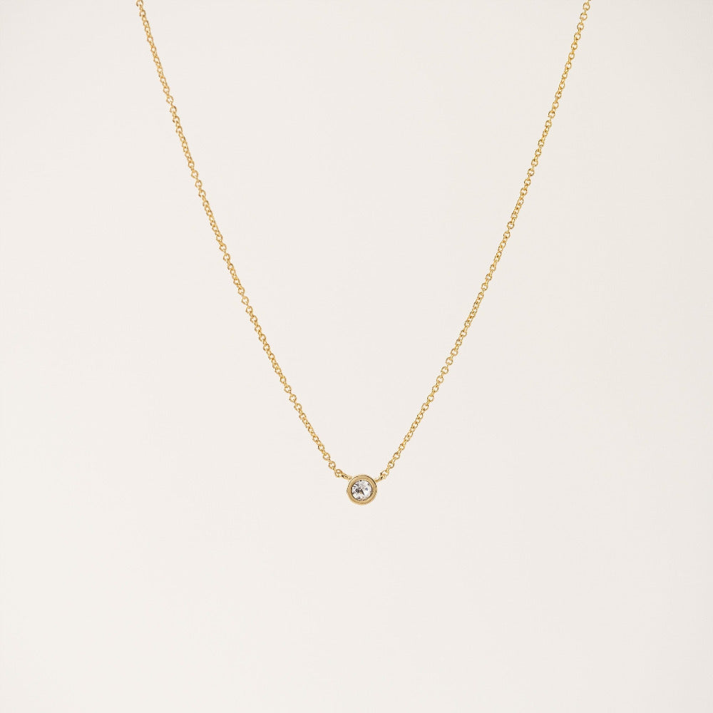 Solitaire Necklace