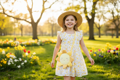 Sunshine Plush Purse