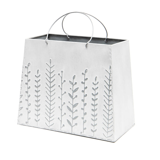 Metal Purse Planter