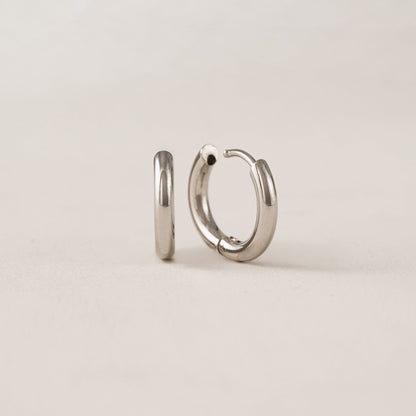 Tube 15mm Hoop Earrings