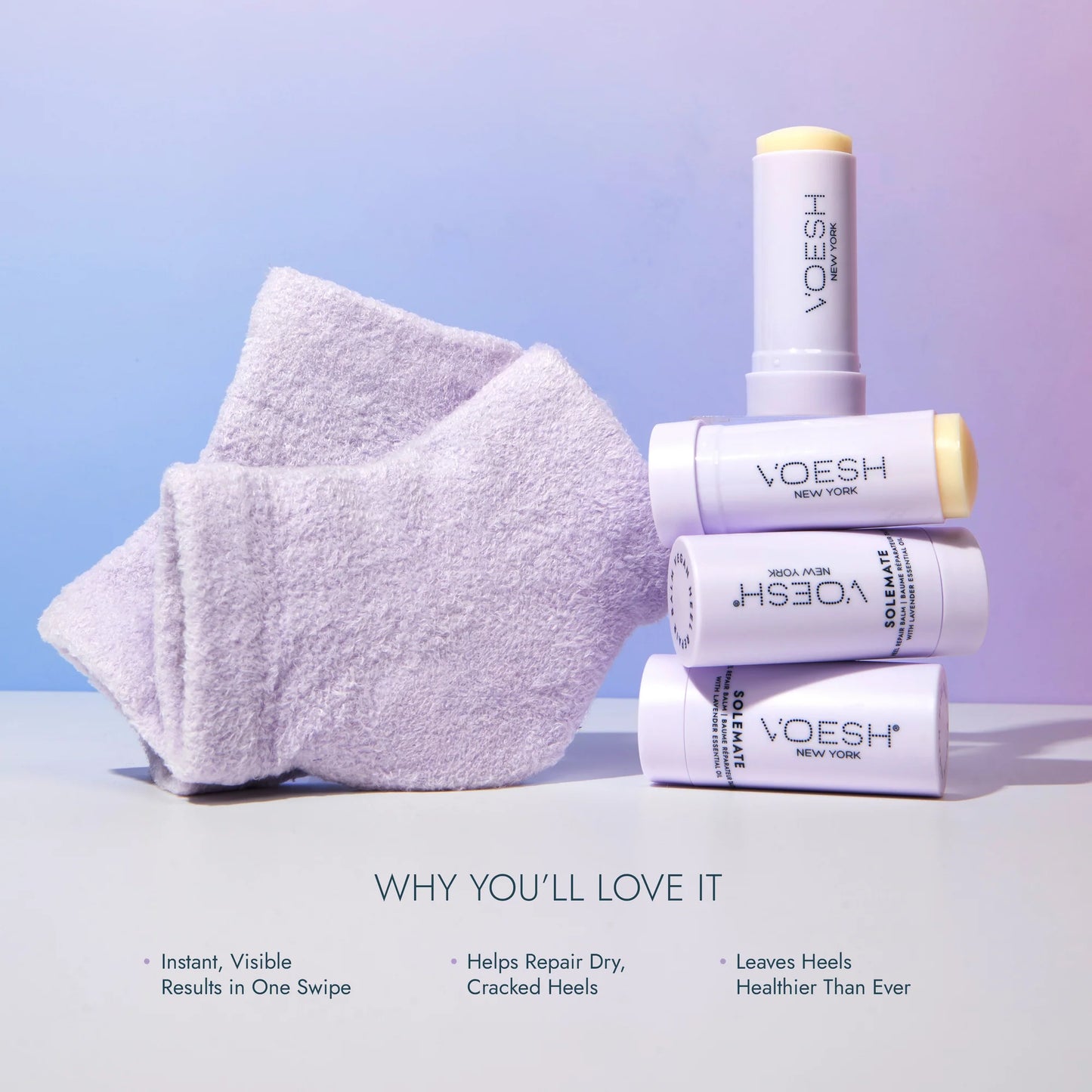 Heel Repair Duo - Lavender (Heel Repair Kit)