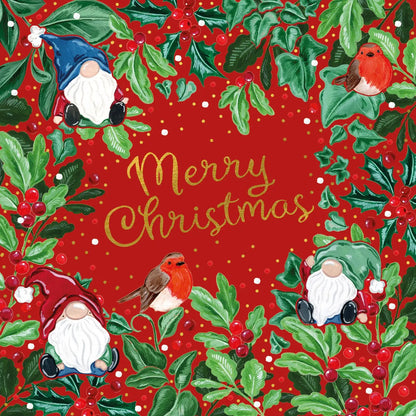 Christmas Gnomes - Set of 10 Cards