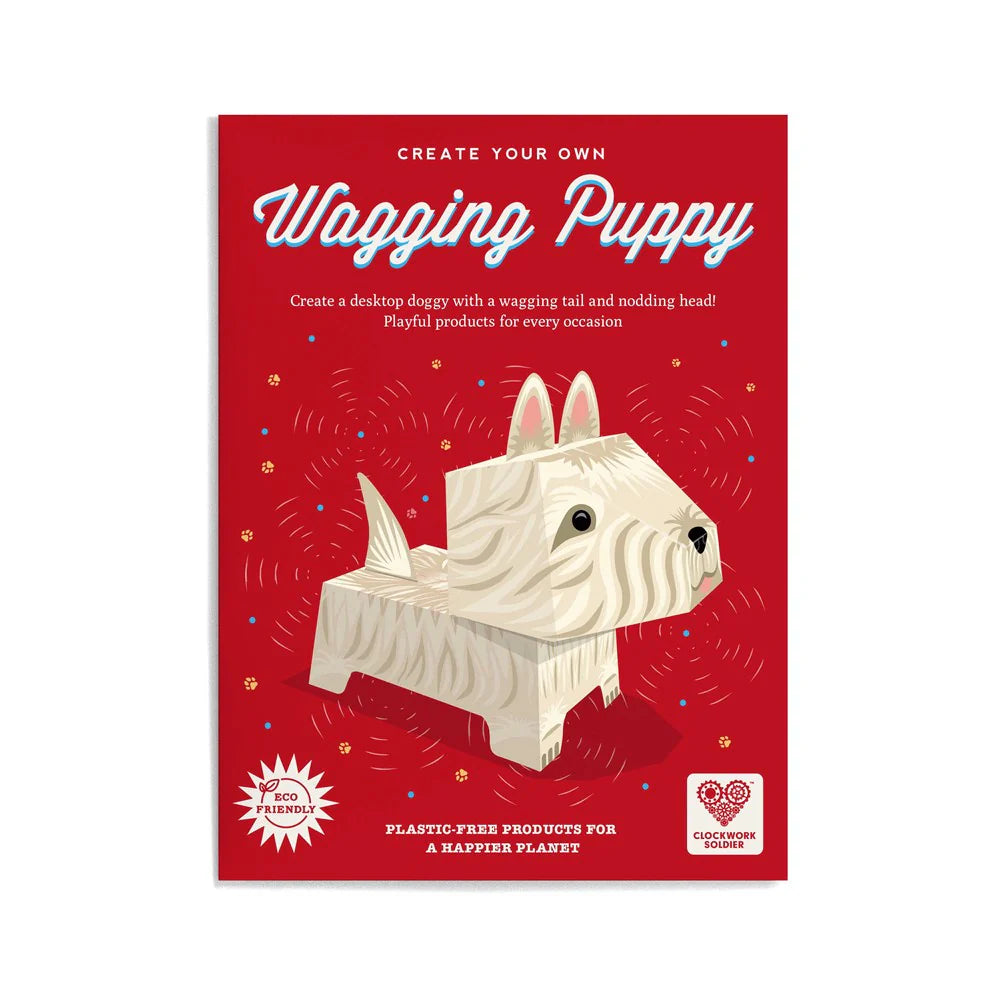 Wagging Puppy Paper Craft Kit