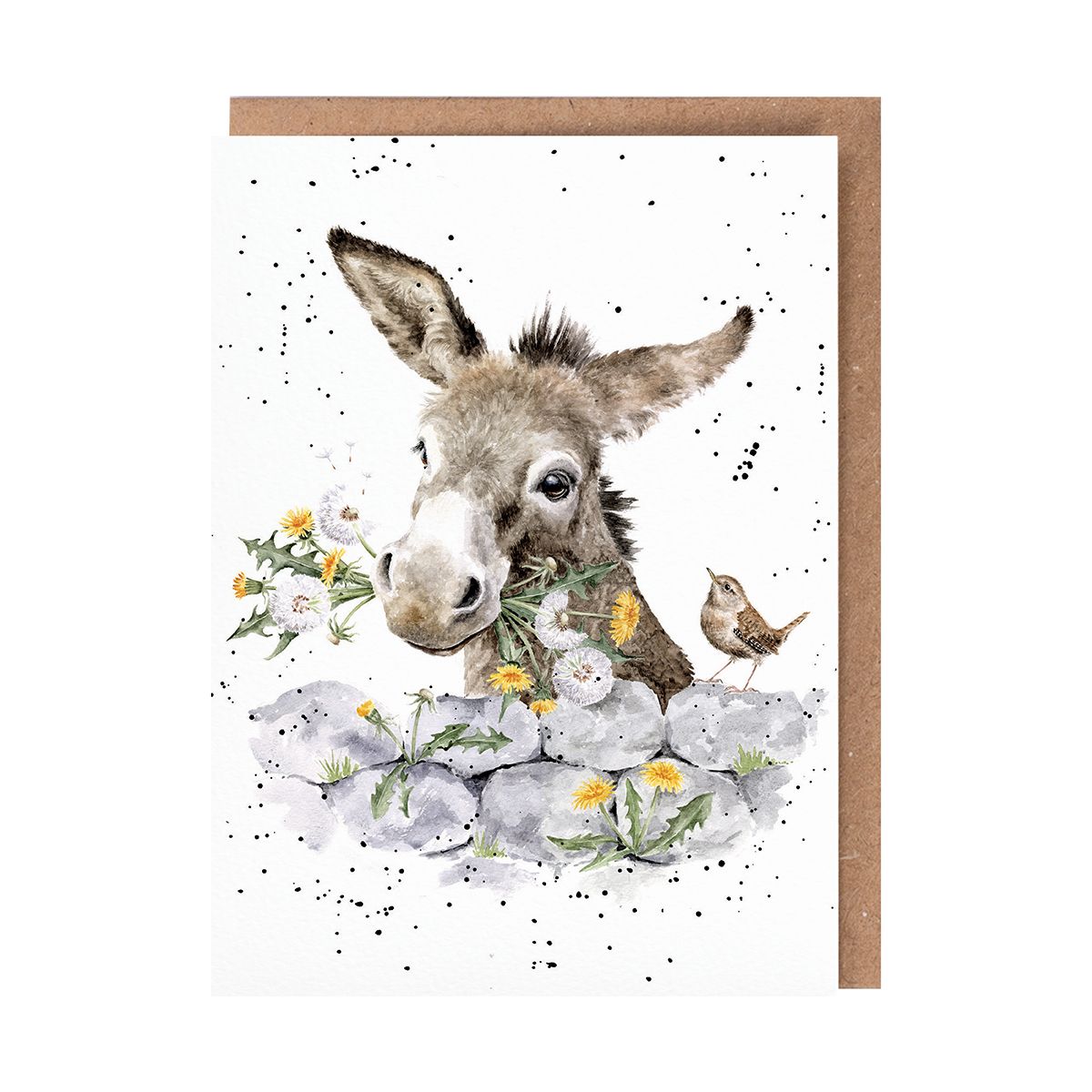 'Fine and Dandy' Donkey Card