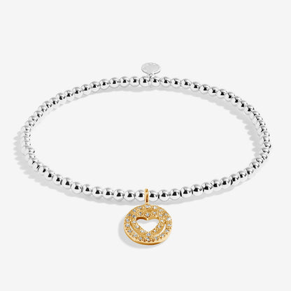 Confetti A Little 'Celebrating You Today' Bracelet In Silver And Gold-Tone Plating