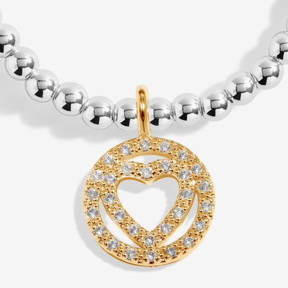 Confetti A Little 'Celebrating You Today' Bracelet In Silver And Gold-Tone Plating