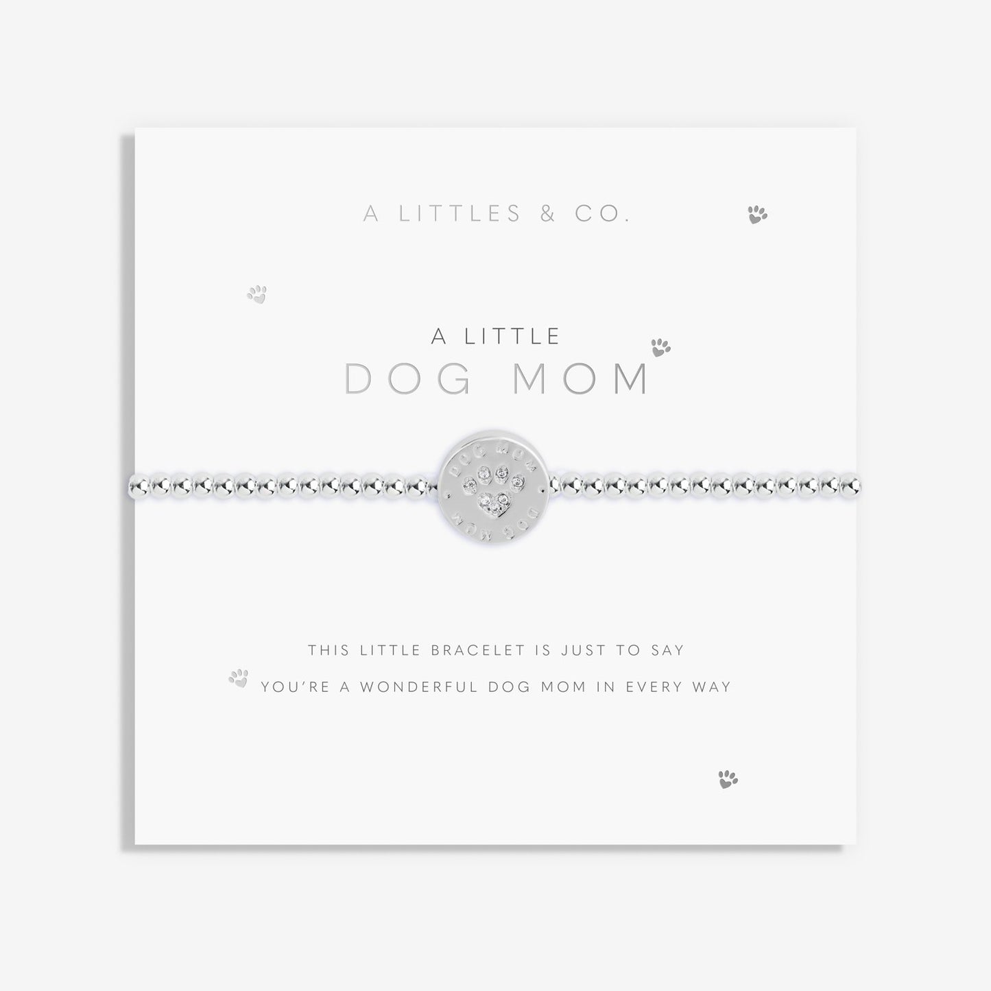 A Little 'Dog Mom' Bracelet