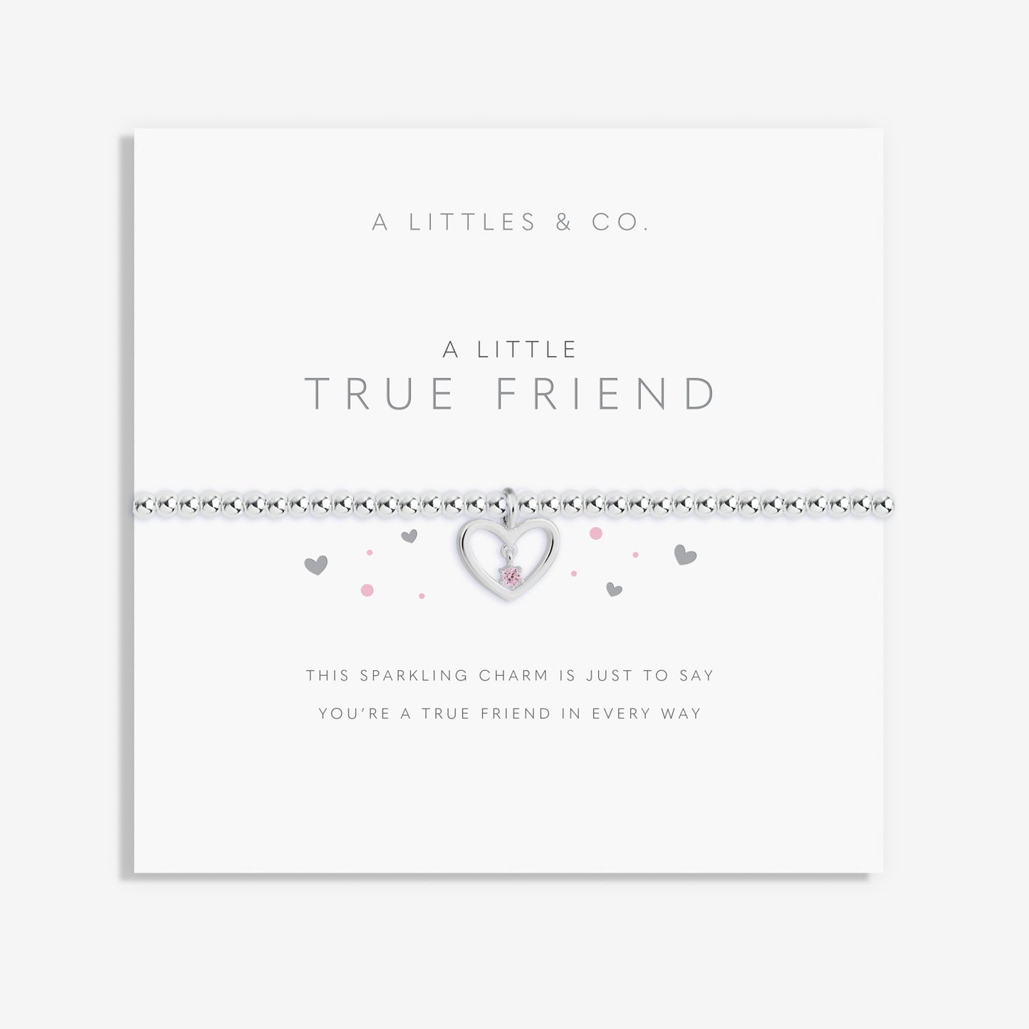 A Little 'True Friend' Bracelet