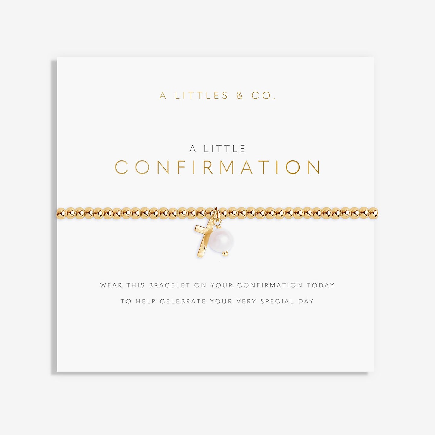 A Little 'Confirmation' Bracelet