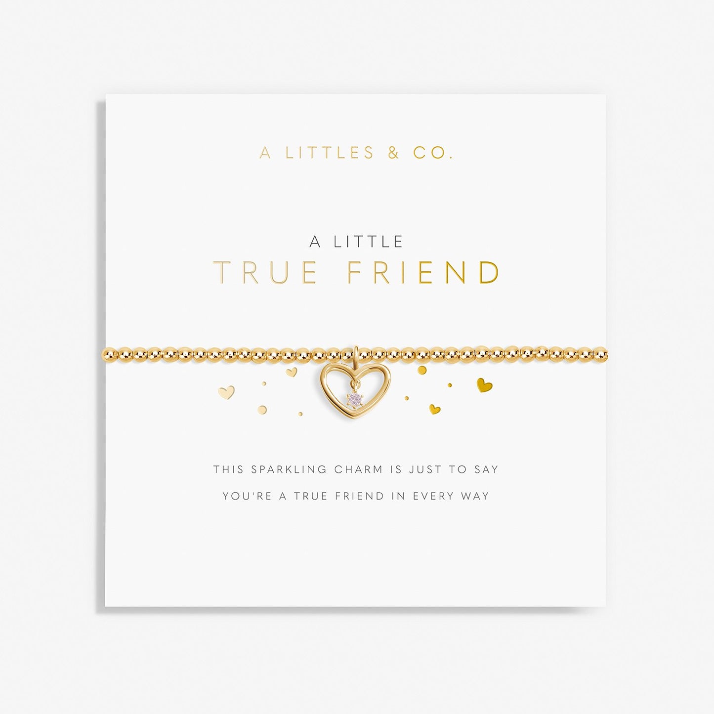 A Little 'True Friend' Bracelet