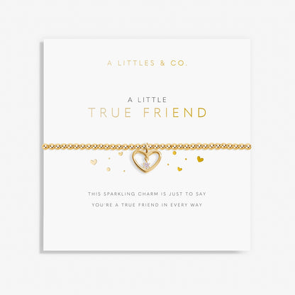 A Little 'True Friend' Bracelet