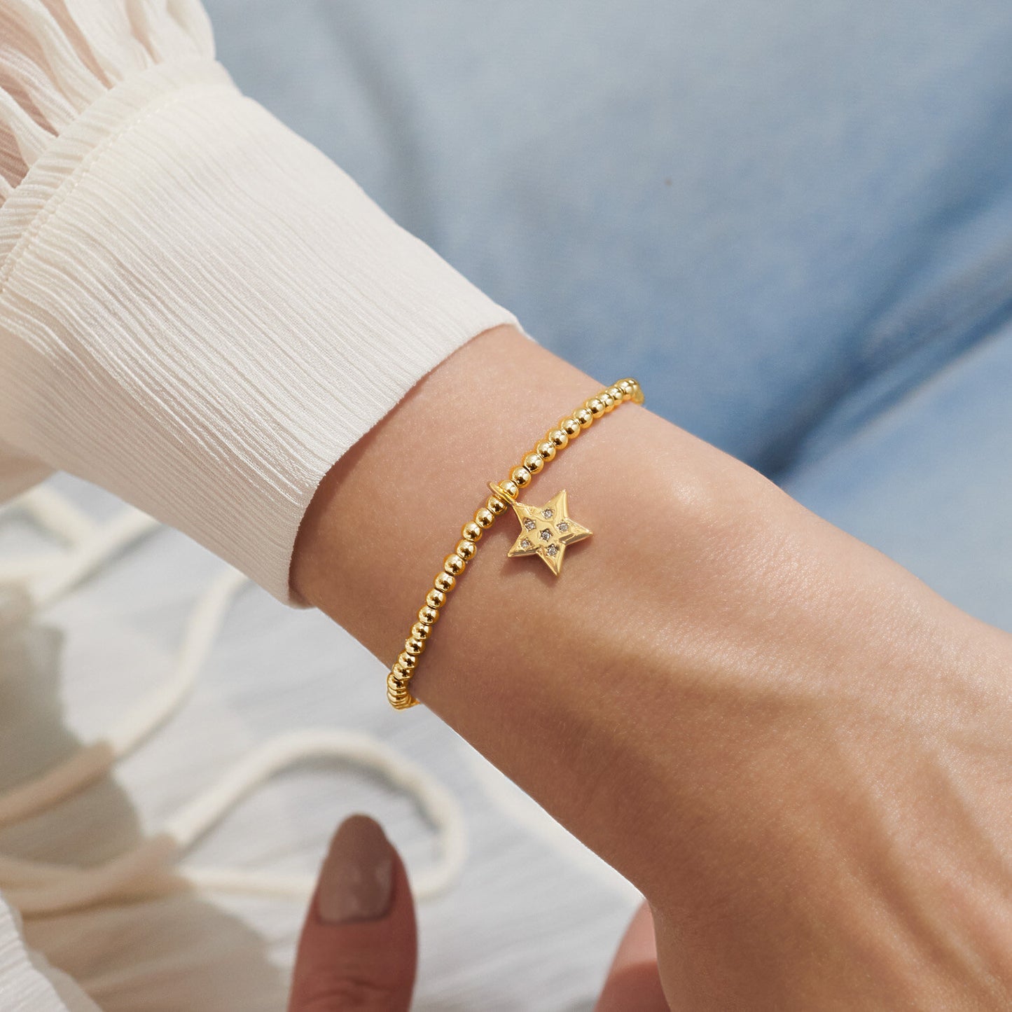 A Little 'Written In The Stars' Bracelet In Gold-Tone Plating