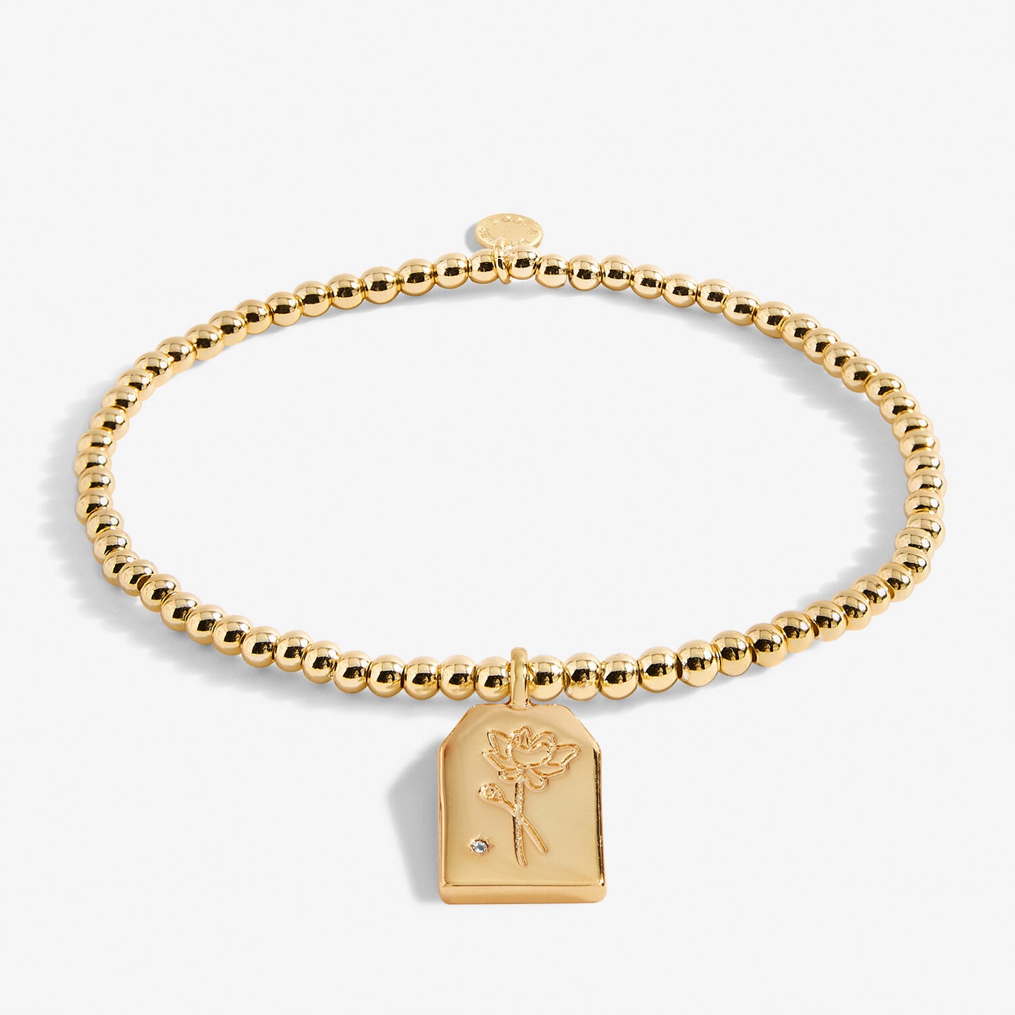 A Little 'Thank You' Bracelet In Gold-Tone Plating