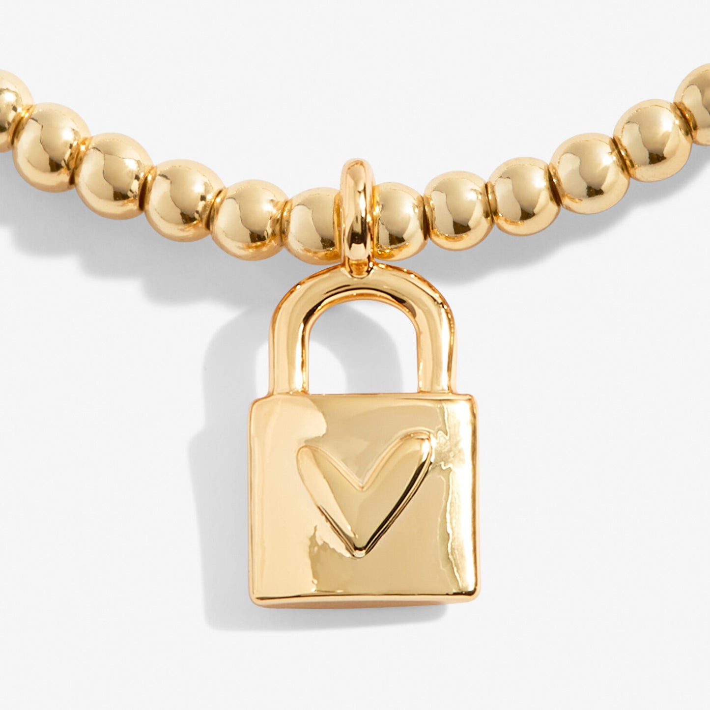 A Little 'Strength' Bracelet In Gold-Tone Plating