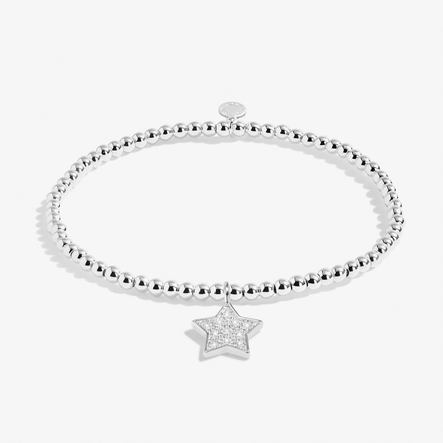 Confetti A Little 'Congratulations' Bracelet In Silver Plating