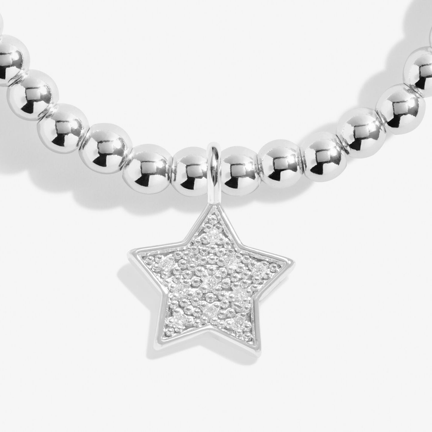 Confetti A Little 'Congratulations' Bracelet In Silver Plating