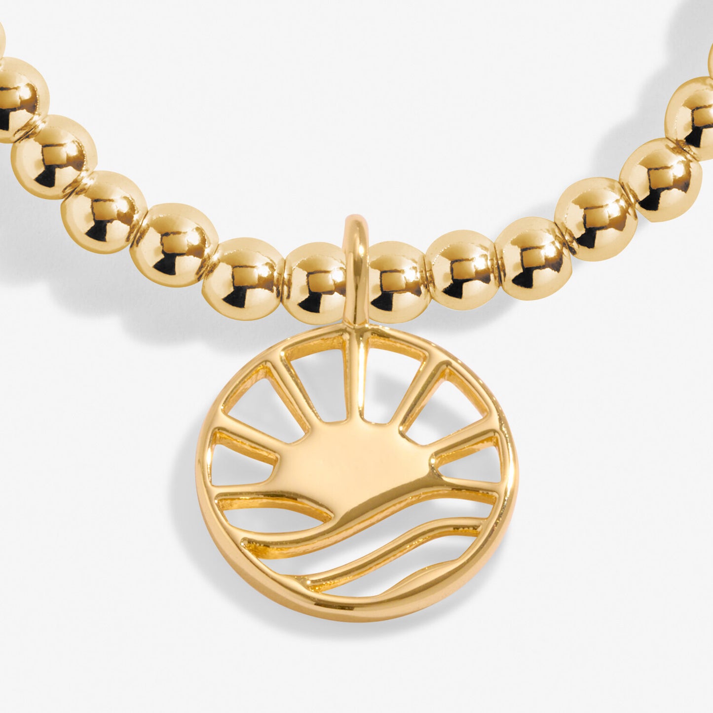A Little 'Trust In The Magic Of New Beginnings' Bracelet In Gold-Tone Plating