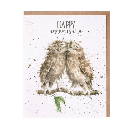 'Anniversary Owls' Owl Anniversary Card