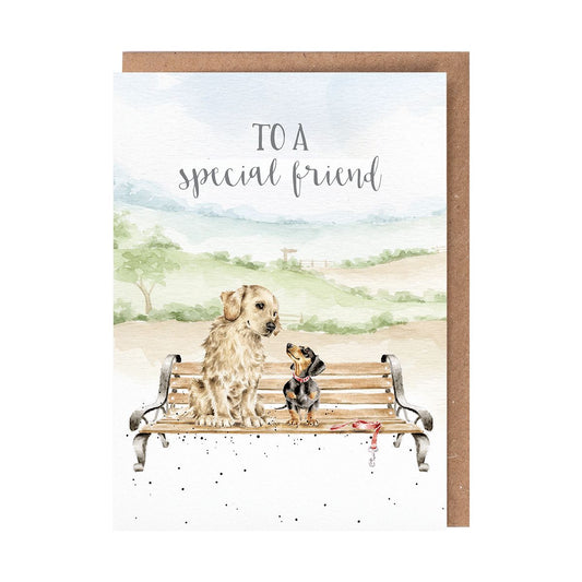 'Special Friend' Dog Friendship Card
