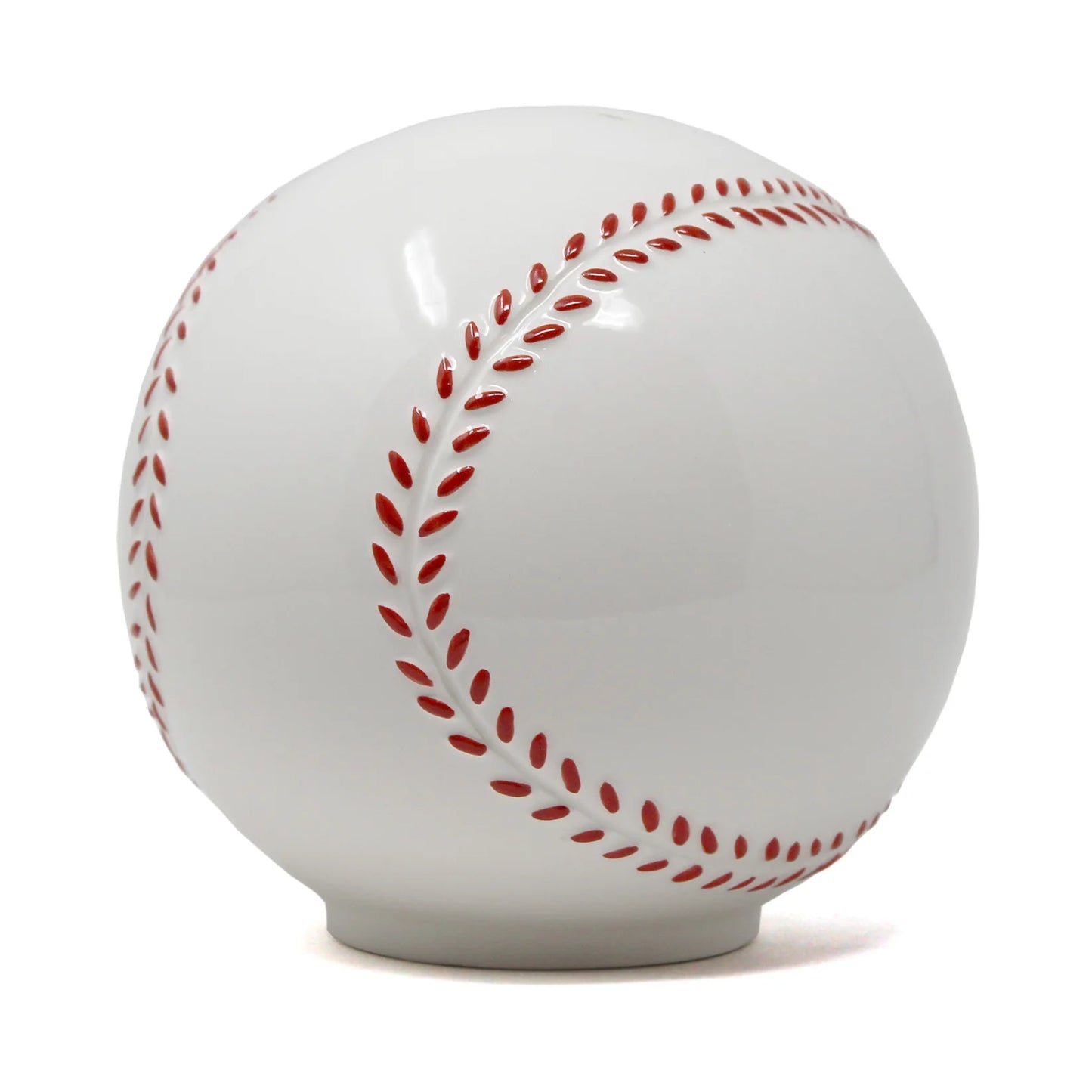 Ceramic Baseball Money Bank