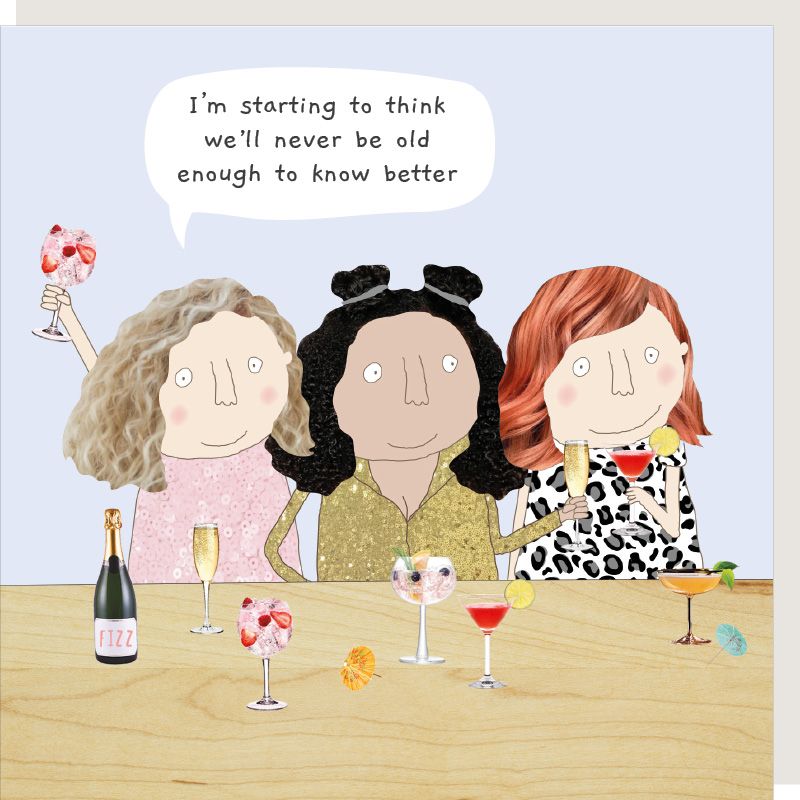 Old Enough To Know Better Card