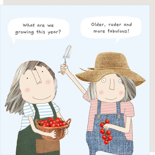 Growing This Year Birthday Card