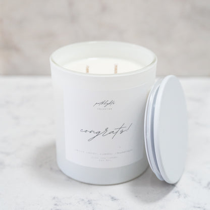 Congrats Candle 10oz (Citrus/Vanilla)