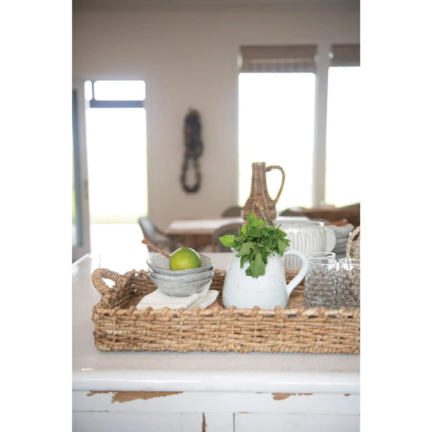 Bankuan Woven Wicker Tray