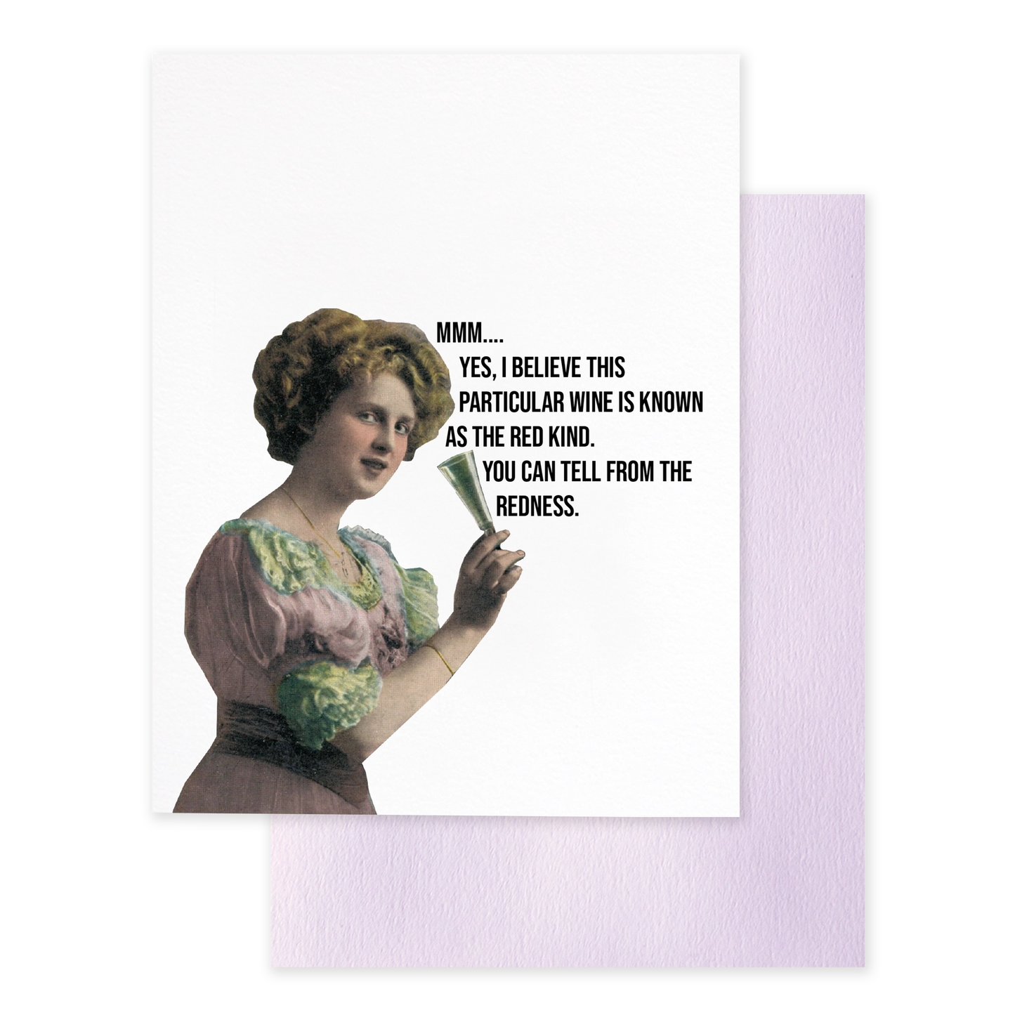The Red Kind Wine Card