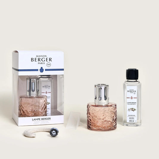 Mirage Beige Fragrance Lamp Gift Set with Home Sweet Home