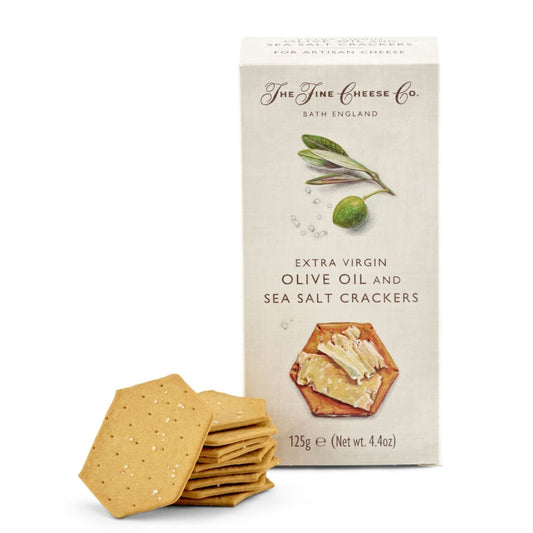 Gluten Free Sea Salt & Extra Virgin Olive Oil Crackers, 125g